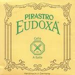Eudoxa Cello A String - alum/gut, 20 1/2: Ball
