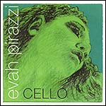 Evah Pirazzi Cello A String - chr/steel: thick/stark
