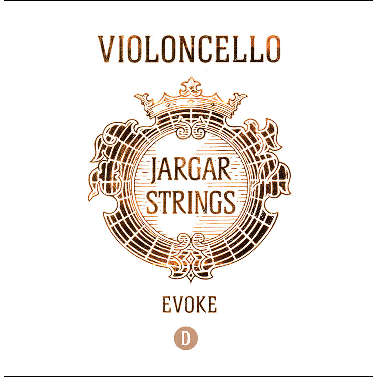 Jargar Evoke Cello D String - multi-alloy/carbon steel, medium