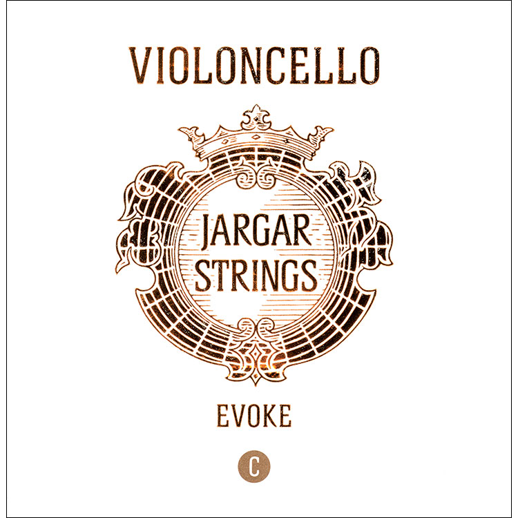 Jargar Evoke Cello C String - tungsten-nickel/spiral core, medium