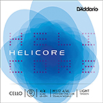 Helicore Cello D String - titanium/steel: Light