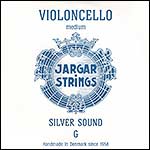 Jargar Cello G String - silver/steel: Medium