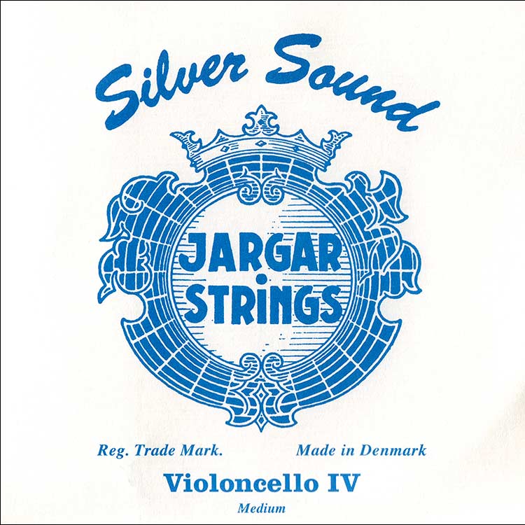 Jargar Cello C String - silver/steel: Medium