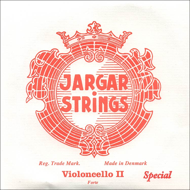 Jargar Special Cello D String - chr/steel: Thick/Forte