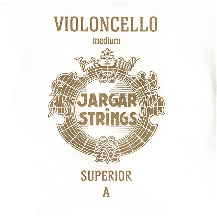 Jargar Superior Cello A String - chr/steel: Medium