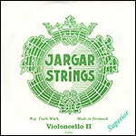 Jargar up to 16.5 Viola A String Thin Dolce Chromesteel 