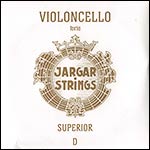 Jargar Superior Cello D String - chr/steel: Thick/Forte