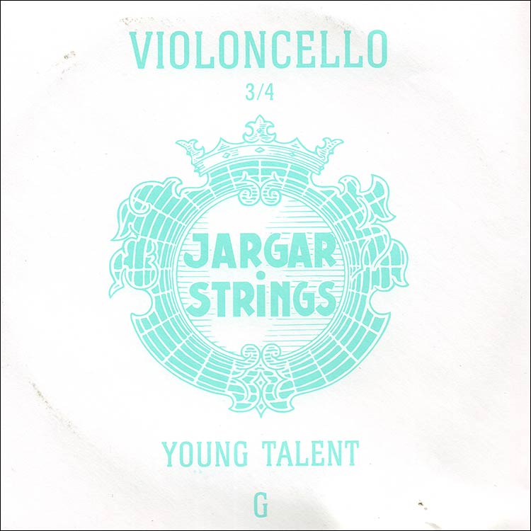 Jargar Young Talent 3/4 Cello G String - chr/steel: Medium