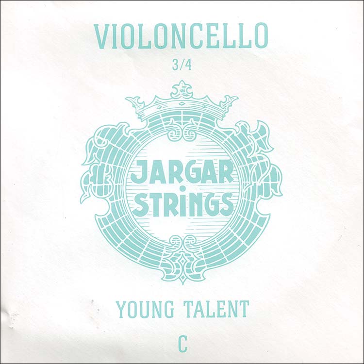 Jargar Young Talent 3/4 Cello C String - chromesteel/steel: Medium