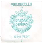 Jargar Young Talent 3/4 Cello C String - chromesteel/steel: Medium