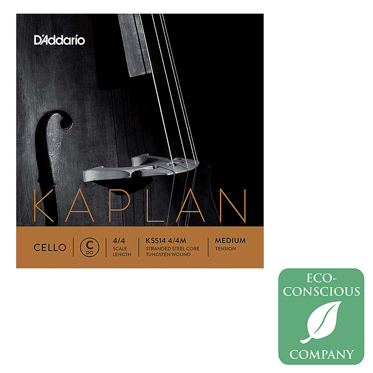 Kaplan Cello C String - tungsten/steel: Medium