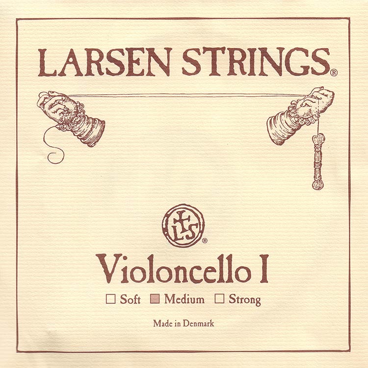 Larsen Cello A String - alloy/steel: Medium