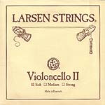 Larsen Cello D String - alloy/steel: Soft