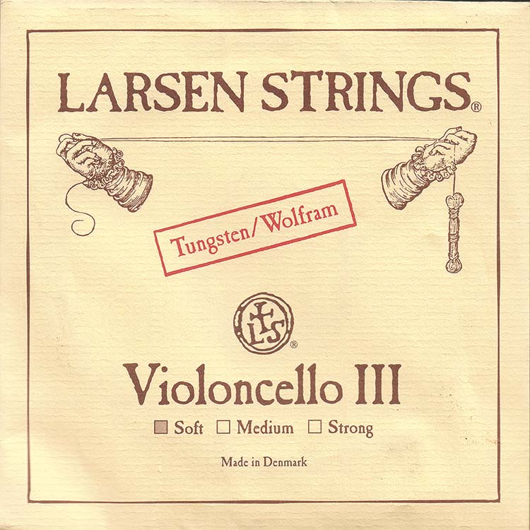Larsen Cello G String - tungsten/steel: Soft