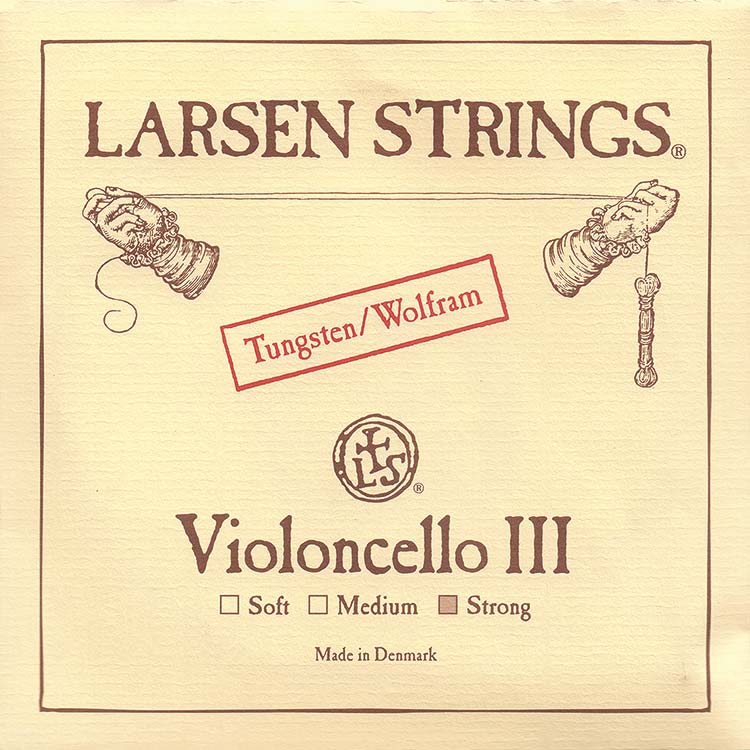 Larsen Cello G String - tungsten/steel: Strong