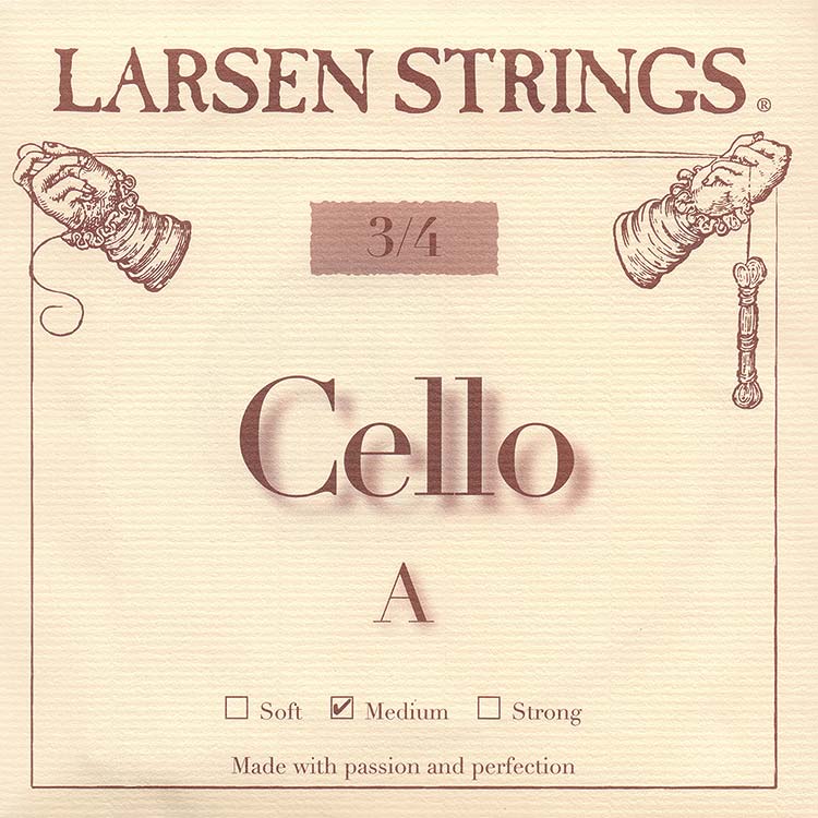 Larsen 3/4 Cello A String - alloy/steel: Medium