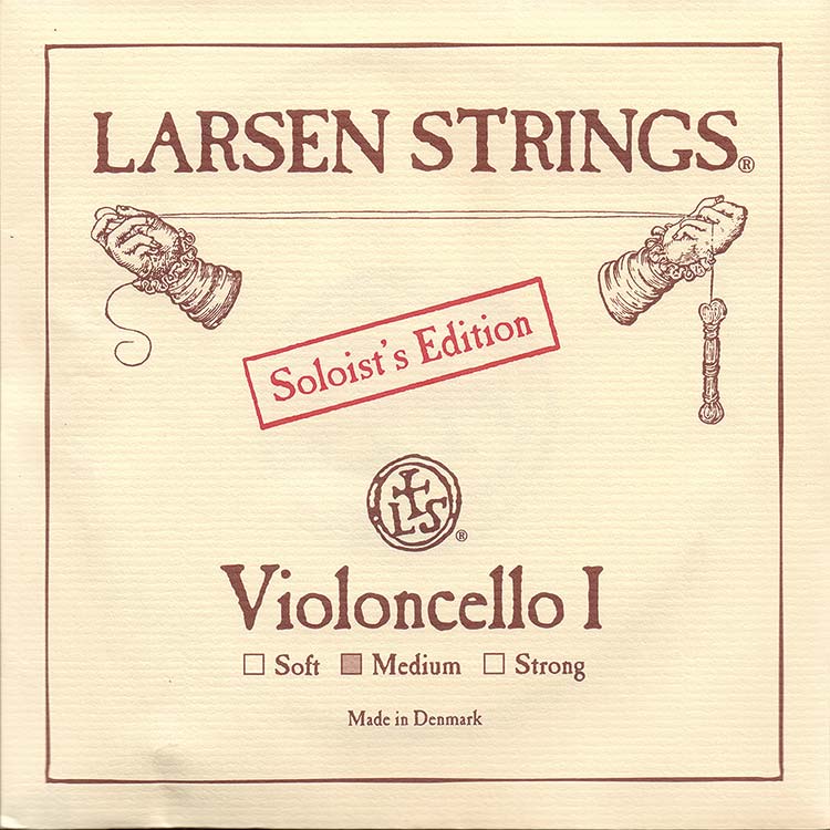 Larsen Soloist Cello A String - alloy/steel: Medium