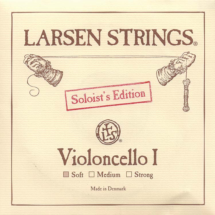 Larsen Soloist Cello A String - alloy/steel: Soft