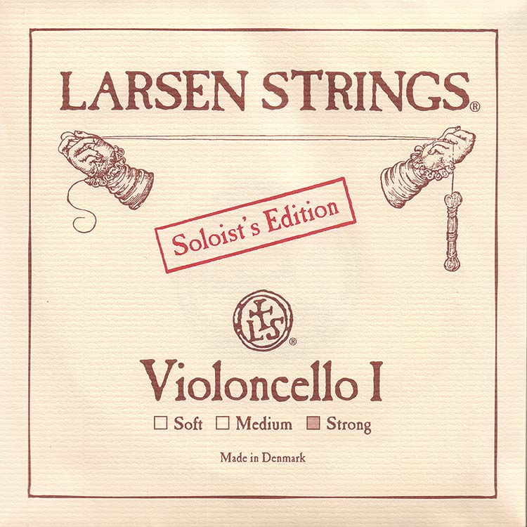 Larsen Soloist Cello A String - alloy/steel: Strong