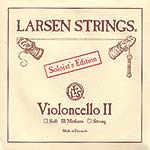 Larsen Soloist Cello D String - alloy/steel: Medium