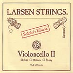 Larsen Soloist Cello D String - alloy/steel: Soft