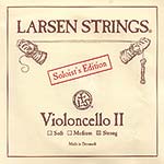 Larsen Soloist Cello D String - alloy/steel: Strong