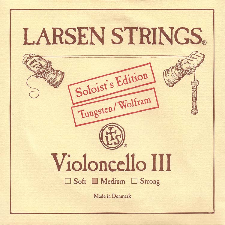 Larsen Soloist Cello G String - tungsten/steel: Medium