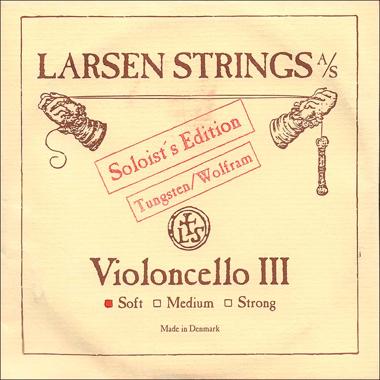 Larsen Soloist Cello G String - tungsten/steel: Soft