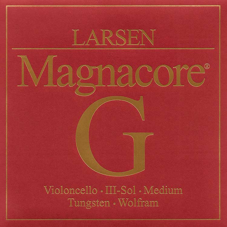 Magnacore Cello G String - tungsten/steel: Medium