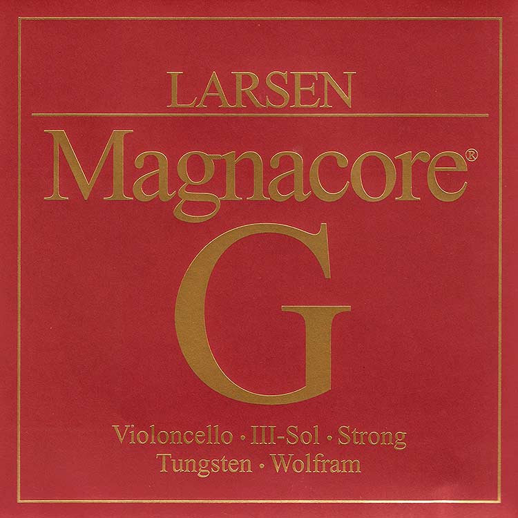 Magnacore Cello G String - tungsten/steel: Strong
