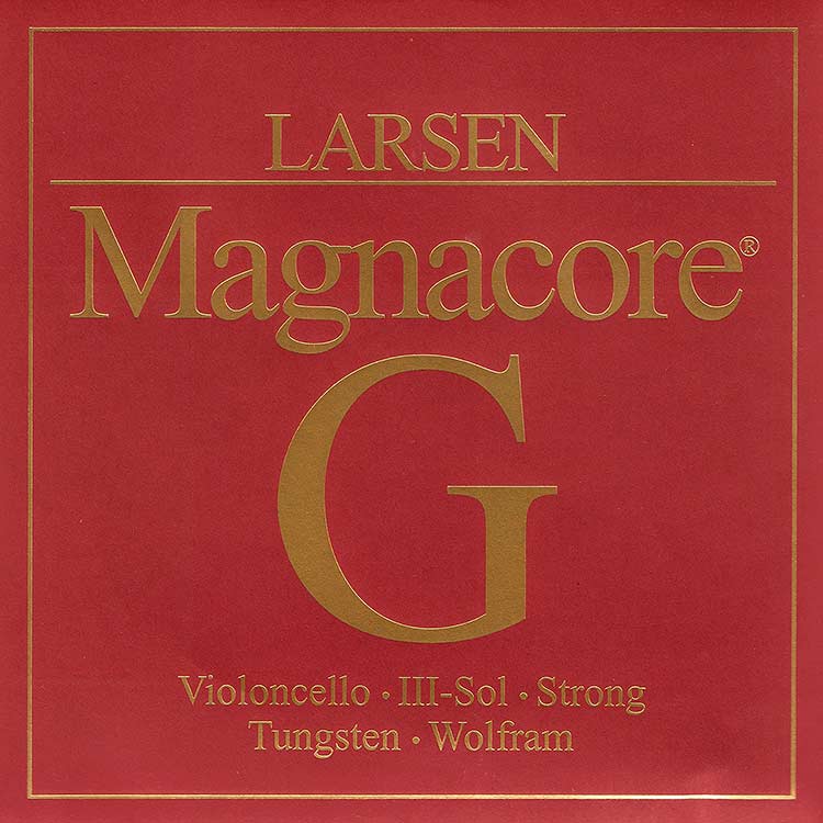 Magnacore Cello G String - tungsten/steel: Strong