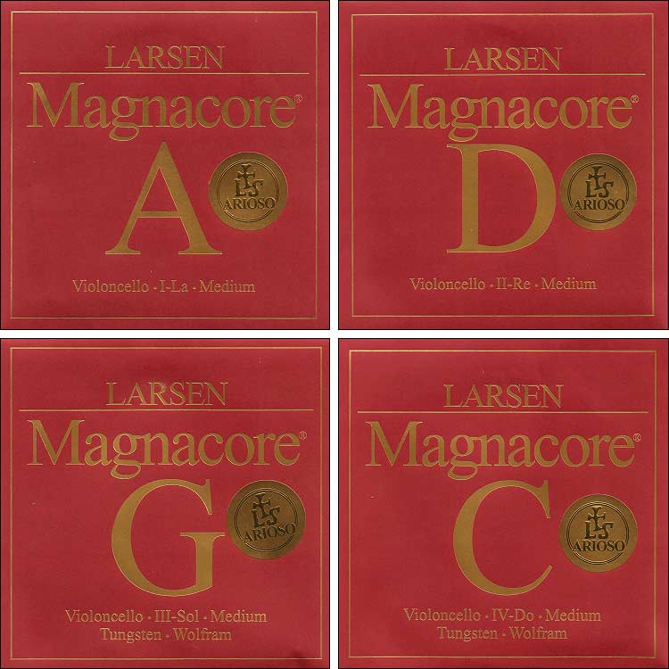 Magnacore Arioso Cello String Set, Medium