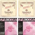 JSI Master Cello String Set - Larsen Soloist A and D with Spirocore Tungsten G and C