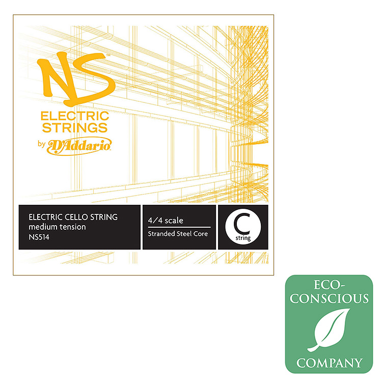 NS Electric Cello C String - stranded steel core: Medium