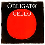 Obligato Cello C String - tungsten/synthetic: Medium