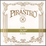 Oliv Cello A* String - alum/gut (22 1/2 gauge): Ball