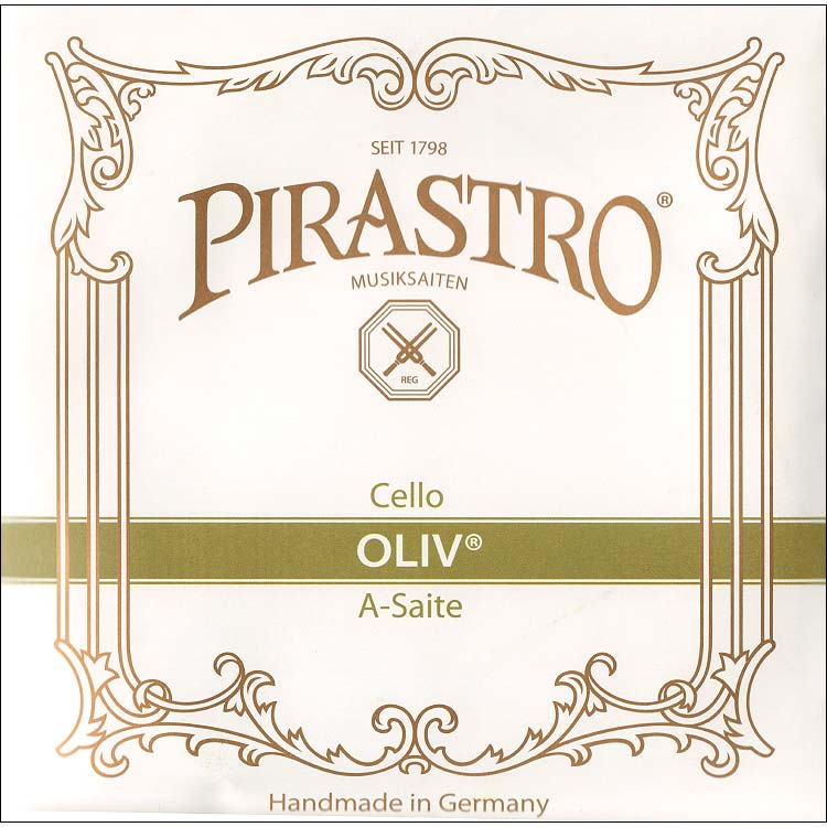 Oliv Cello A String - alum/gut (23 gauge): Ball