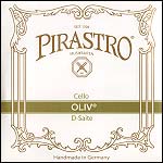 Oliv Cello D* String - alum/gut (27 gauge): gut knot