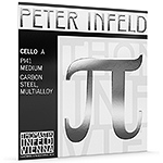 Peter Infeld Cello A String - multialloy/carbon steel, Medium