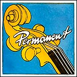 Permanent Cello D String - chr/steel: Medium