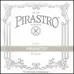 Piranito Cello D String - chromesteel/steel: Medium