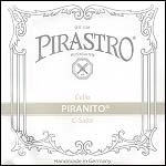 Piranito Cello C String - chromesteel/steel: Medium