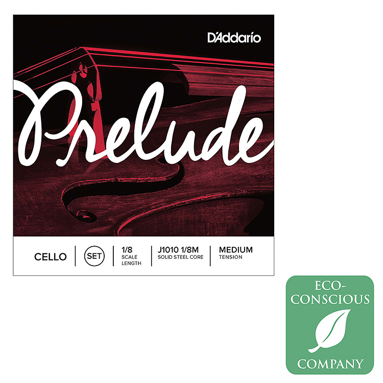 Prelude 1/8 Cello String Set - Medium