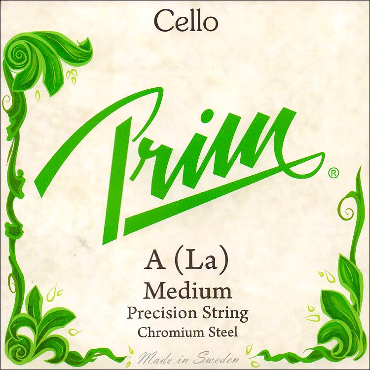 Prim Cello A String - chr/steel: Medium