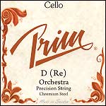 Prim Cello D String - chr/steel: Thick/orchestra