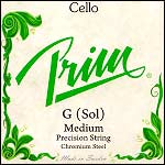 Prim Cello G String - chr/steel: Medium