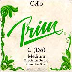Prim Cello C String - chr/steel: Medium