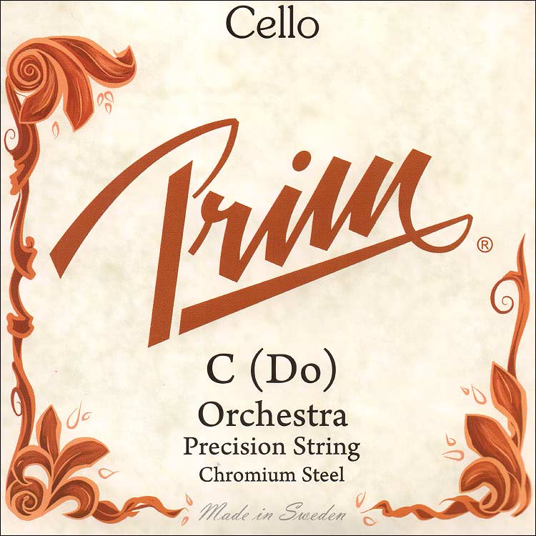 Prim Cello C String - chr/steel: Thick/orchestra