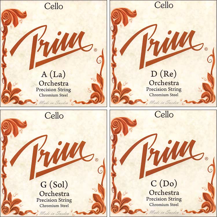 Prim Cello String Set - Thick/orchestra