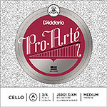 Pro-Arte 3/4 Cello A String - aluminum/nylon: Medium